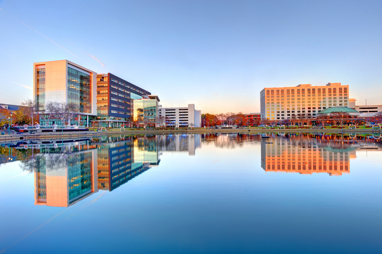 Panoramic Image of Newport News, VA